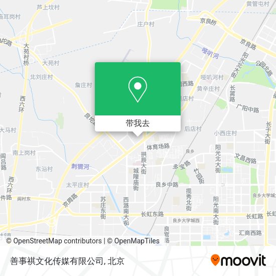 善事祺文化传媒有限公司地图