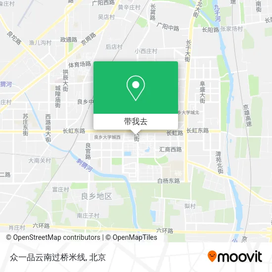 众一品云南过桥米线地图