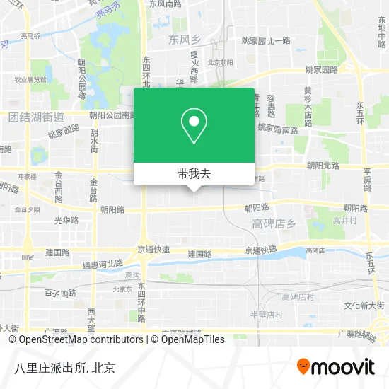八里庄派出所地图