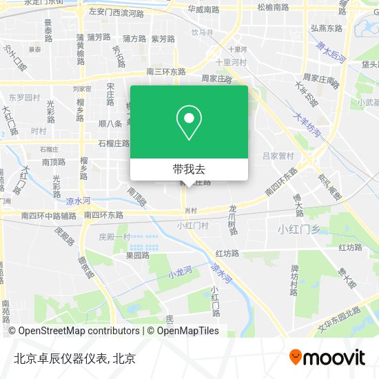 北京卓辰仪器仪表地图