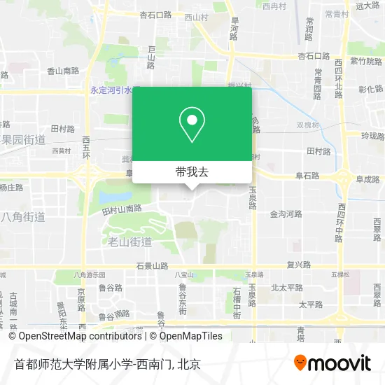 首都师范大学附属小学-西南门地图