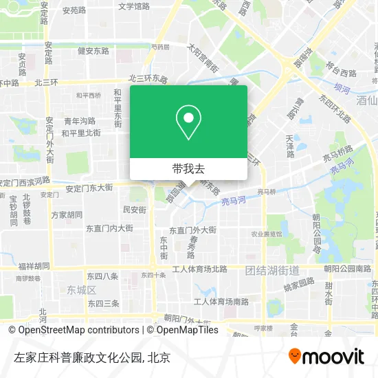 左家庄科普廉政文化公园地图