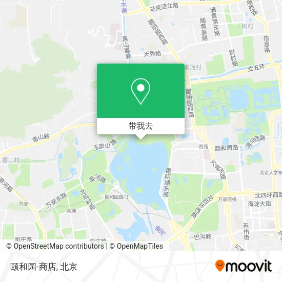 颐和园-商店地图