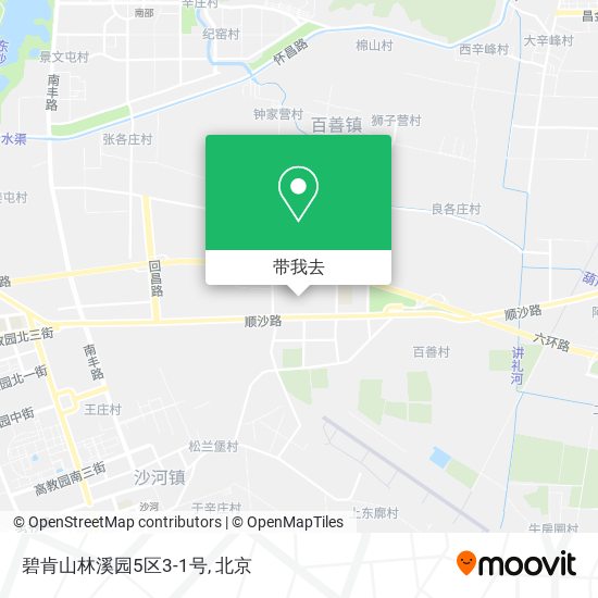 碧肯山林溪园5区3-1号地图
