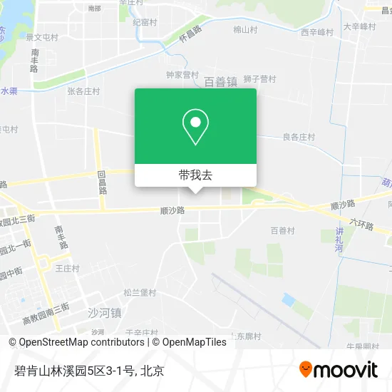 碧肯山林溪园5区3-1号地图