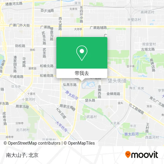 南大山子地图