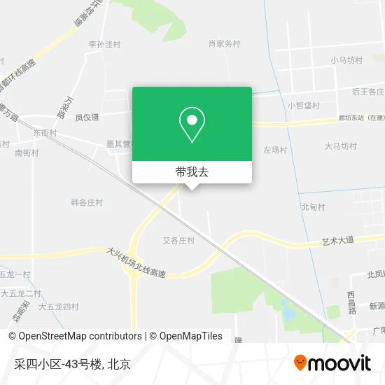 采四小区-43号楼地图