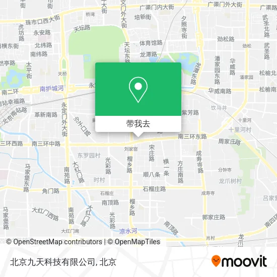 北京九天科技有限公司地图