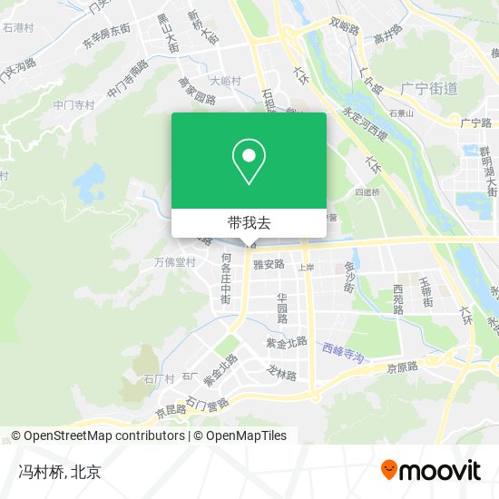 冯村桥地图