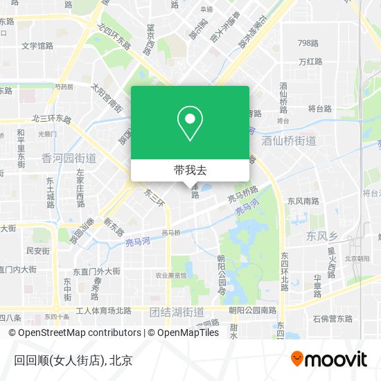 回回顺(女人街店)地图