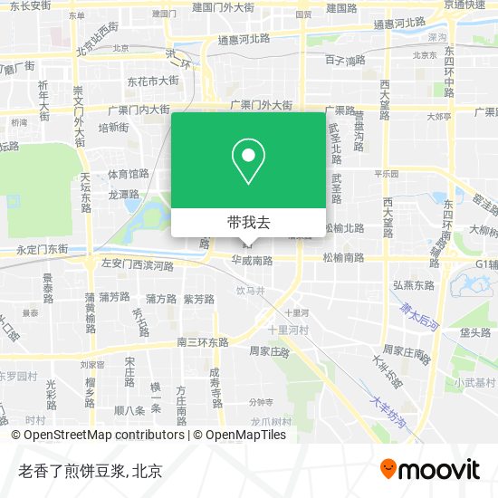 老香了煎饼豆浆地图