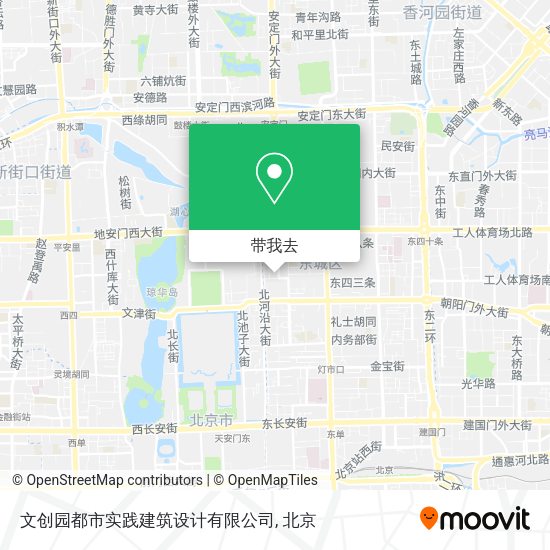 文创园都市实践建筑设计有限公司地图