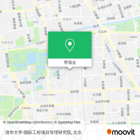 清华大学-国际工程项目管理研究院地图
