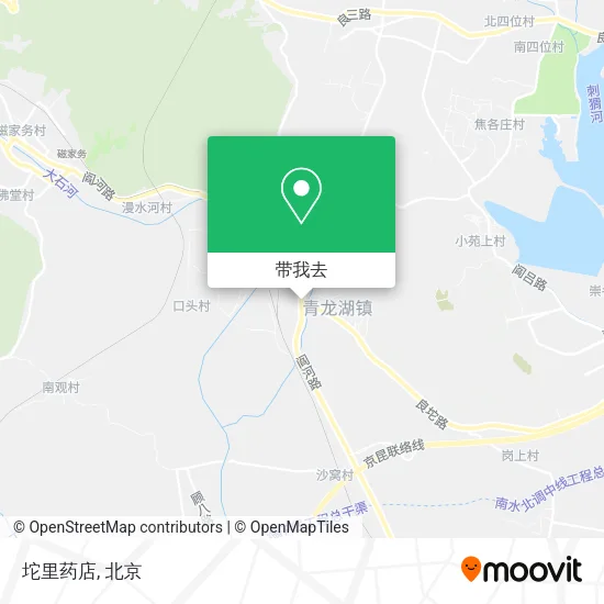 坨里药店地图