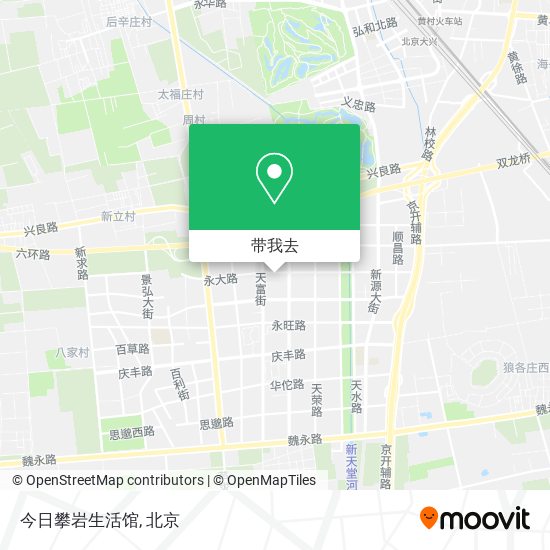 今日攀岩生活馆地图