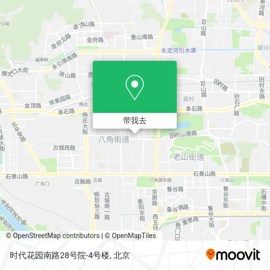 时代花园南路28号院-4号楼地图