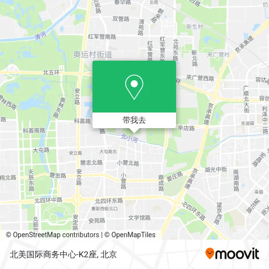 北美国际商务中心-K2座地图
