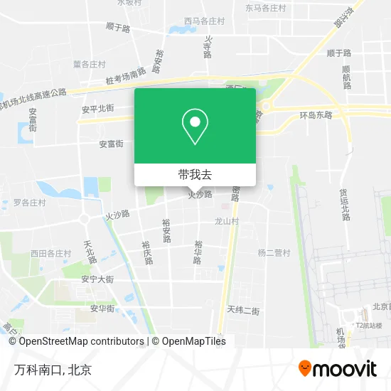 万科南口地图
