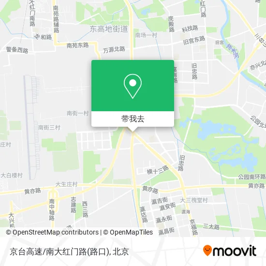 京台高速/南大红门路(路口)地图