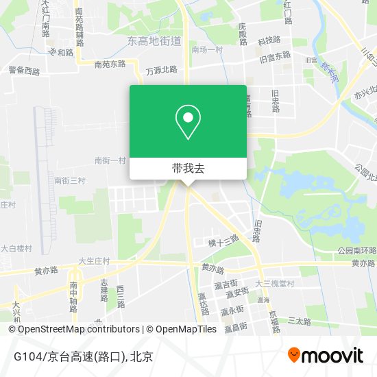 G104/京台高速(路口)地图