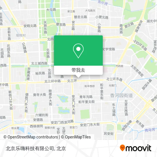 北京乐嗨科技有限公司地图