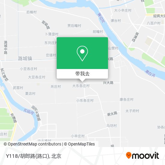 Y118/胡郎路(路口)地图
