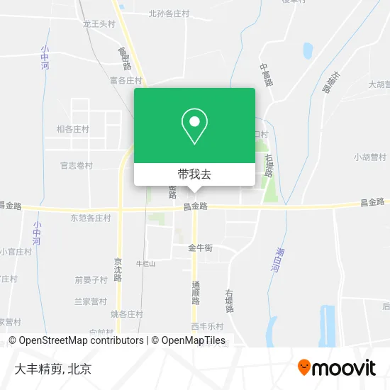 大丰精剪地图