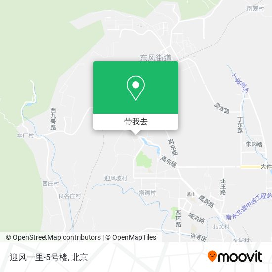 迎风一里-5号楼地图