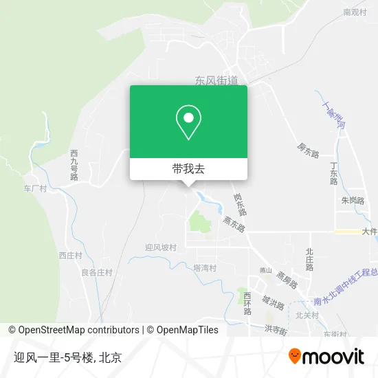 迎风一里-5号楼地图