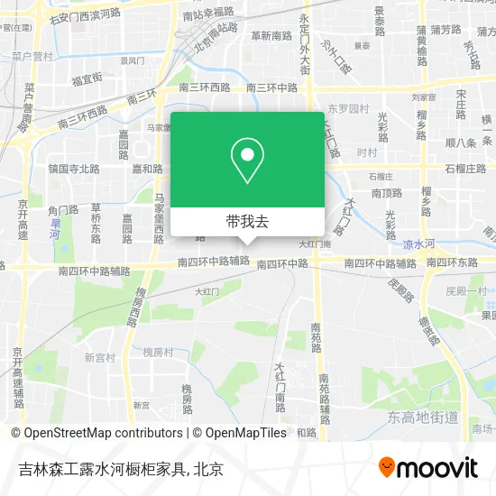 吉林森工露水河橱柜家具地图