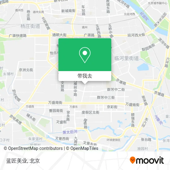 蓝匠美业地图