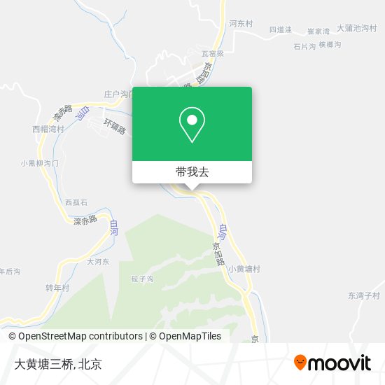 大黄塘三桥地图