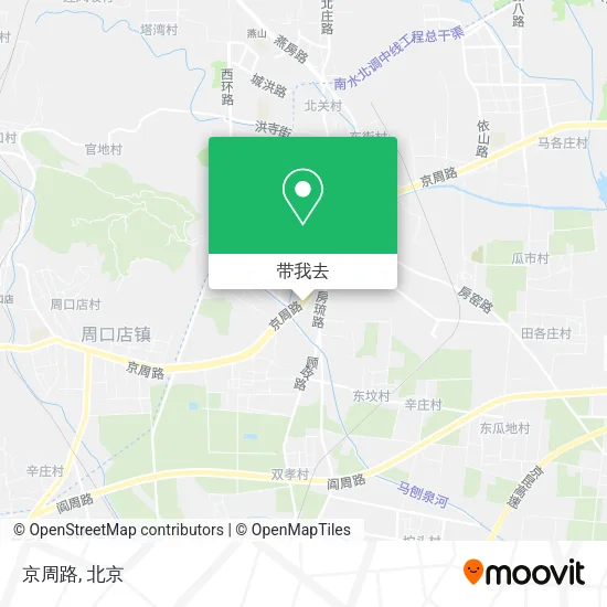 京周路地图