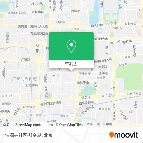 法源寺社区-服务站地图