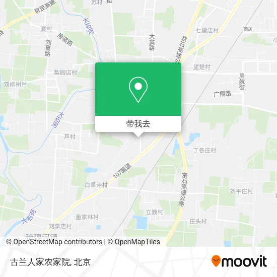 古兰人家农家院地图