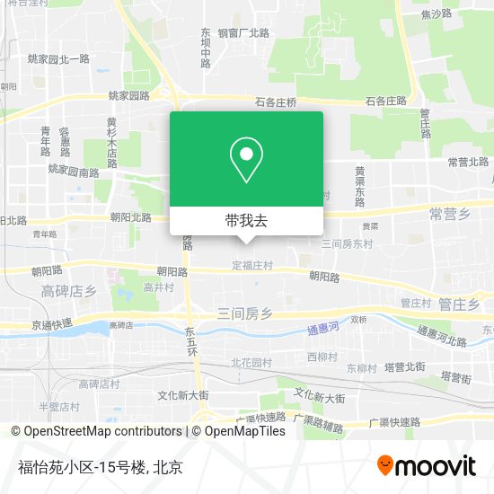 福怡苑小区-15号楼地图