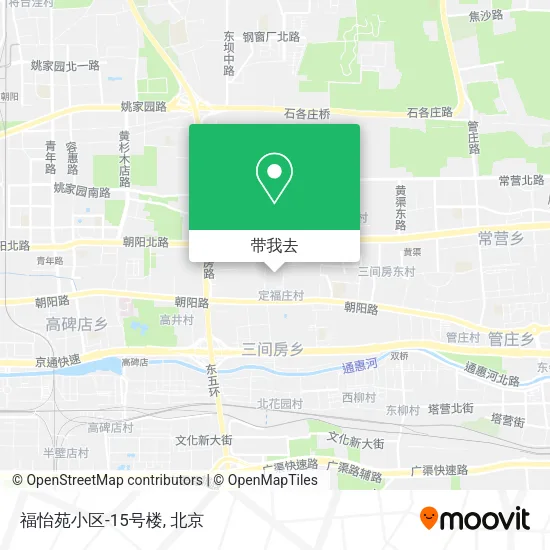 福怡苑小区-15号楼地图