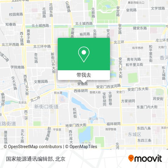 国家能源通讯编辑部地图