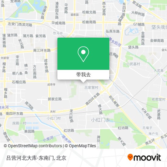 吕营河北大库-东南门地图