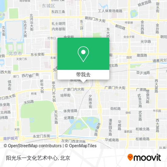 阳光乐一文化艺术中心地图