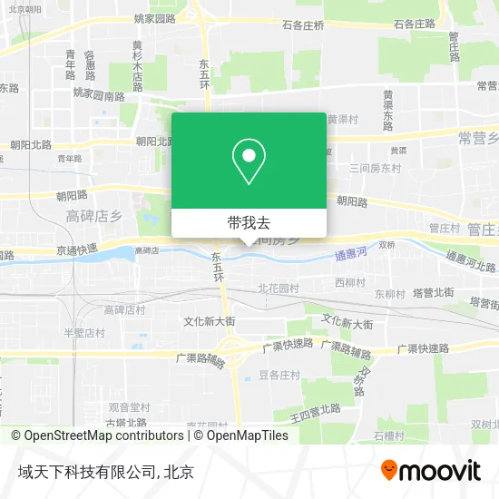 域天下科技有限公司地图
