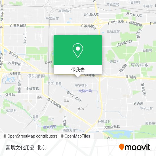 富晨文化用品地图