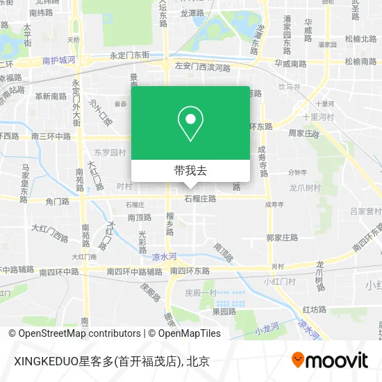 XINGKEDUO星客多(首开福茂店)地图