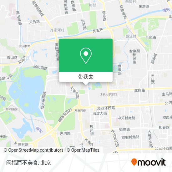 闽福而不美食地图