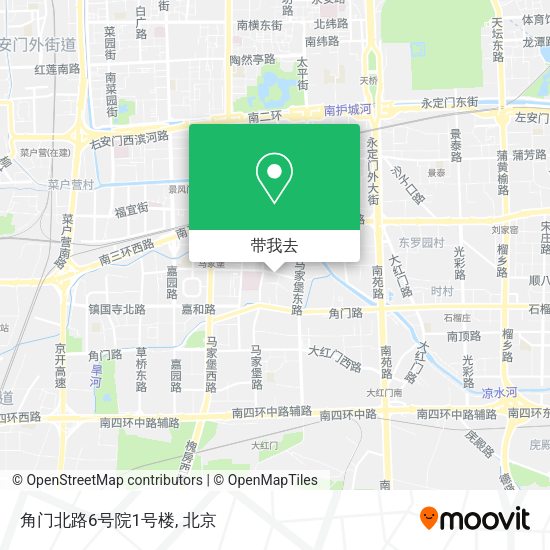 角门北路6号院1号楼地图