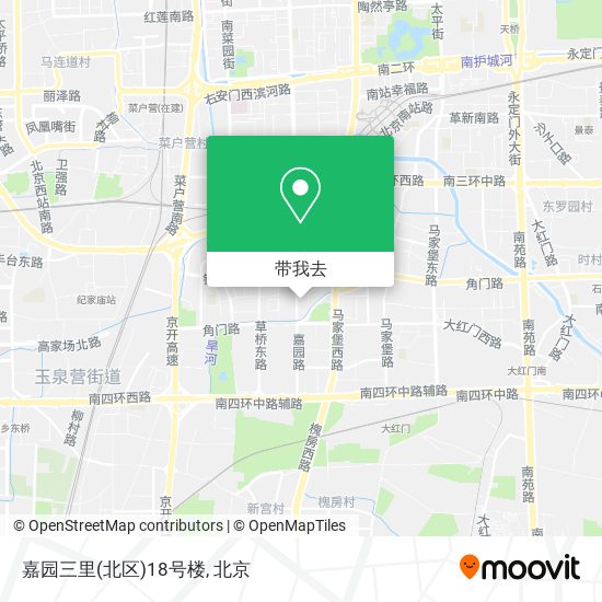 嘉园三里(北区)18号楼地图
