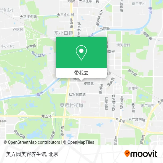 美方园美容养生馆地图