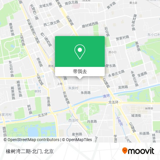橡树湾二期-北门地图