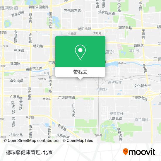 德瑞馨健康管理地图