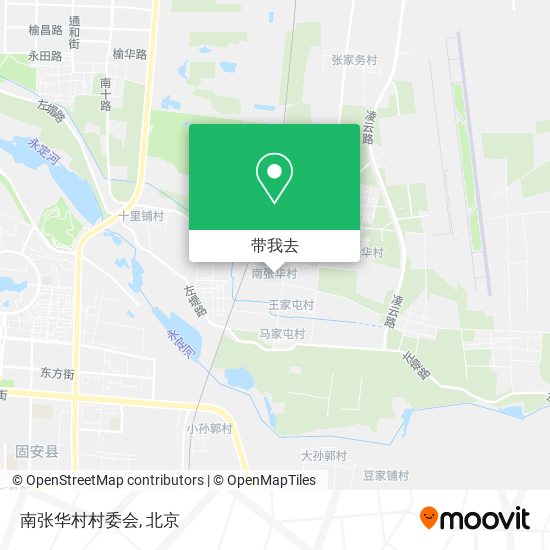 南张华村村委会地图